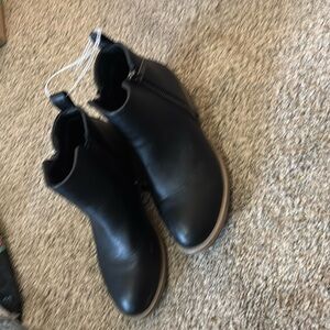 Black Booties size 6